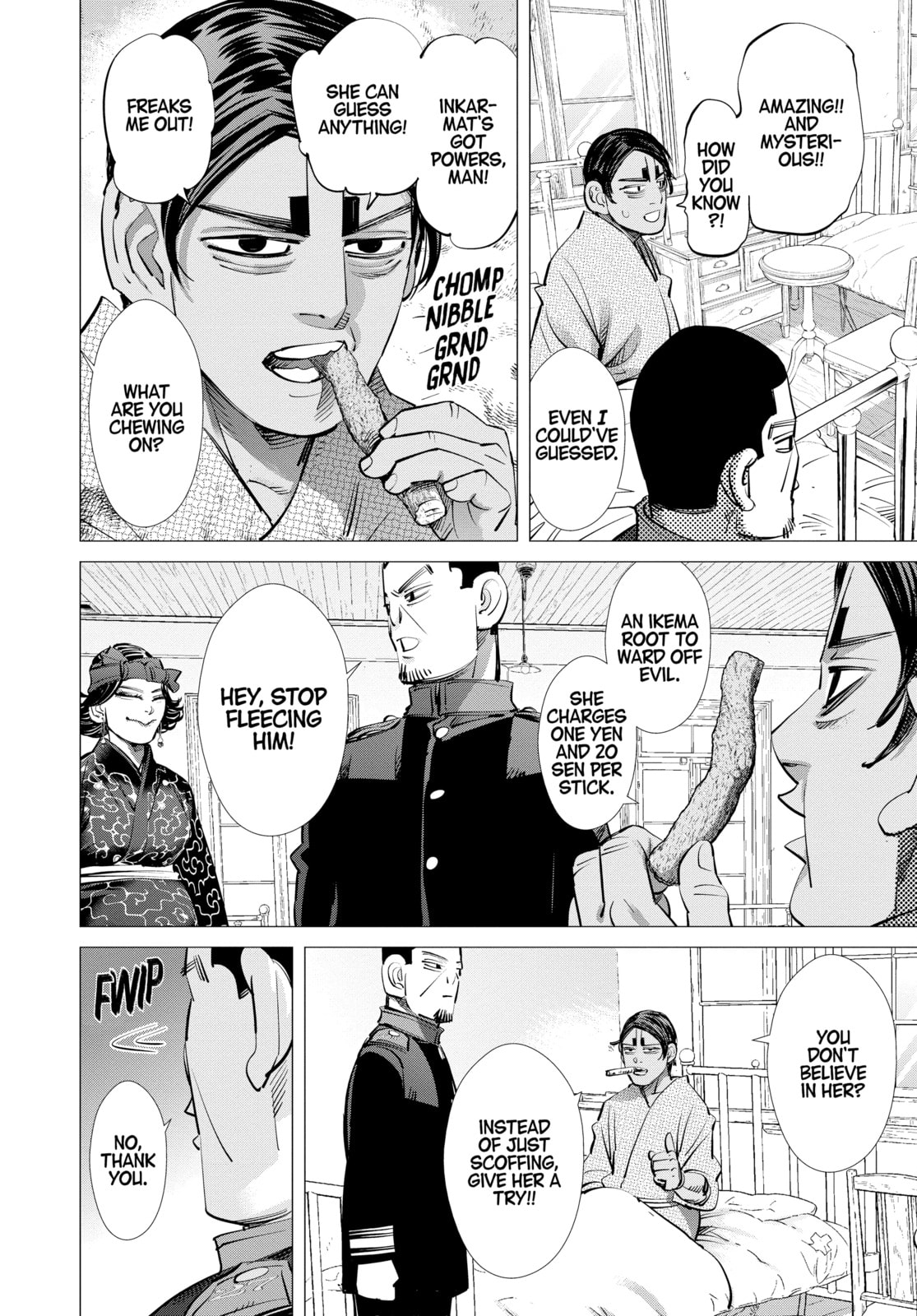Golden Kamuy chapter 227, page 17