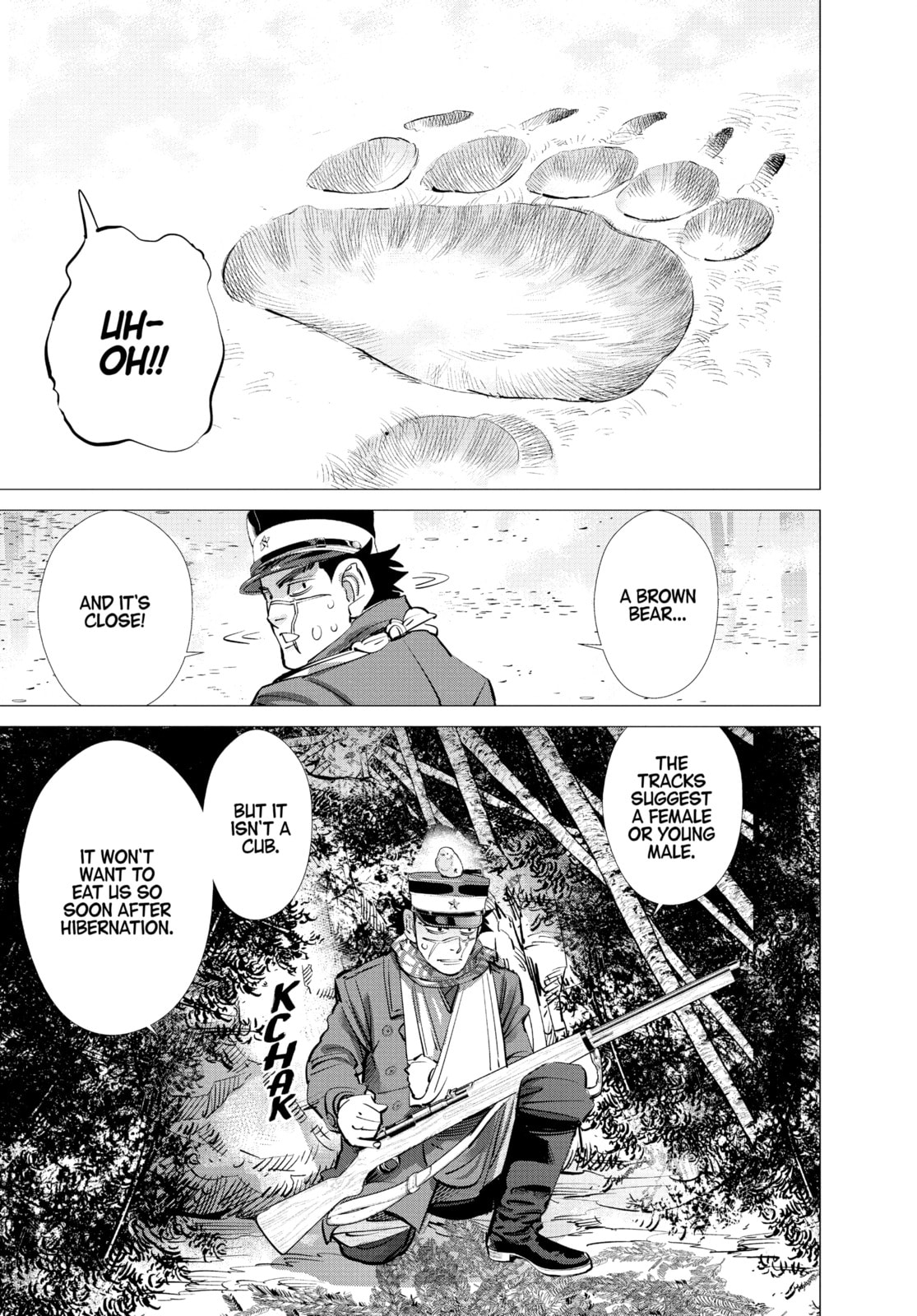 Golden Kamuy chapter 228, page 15