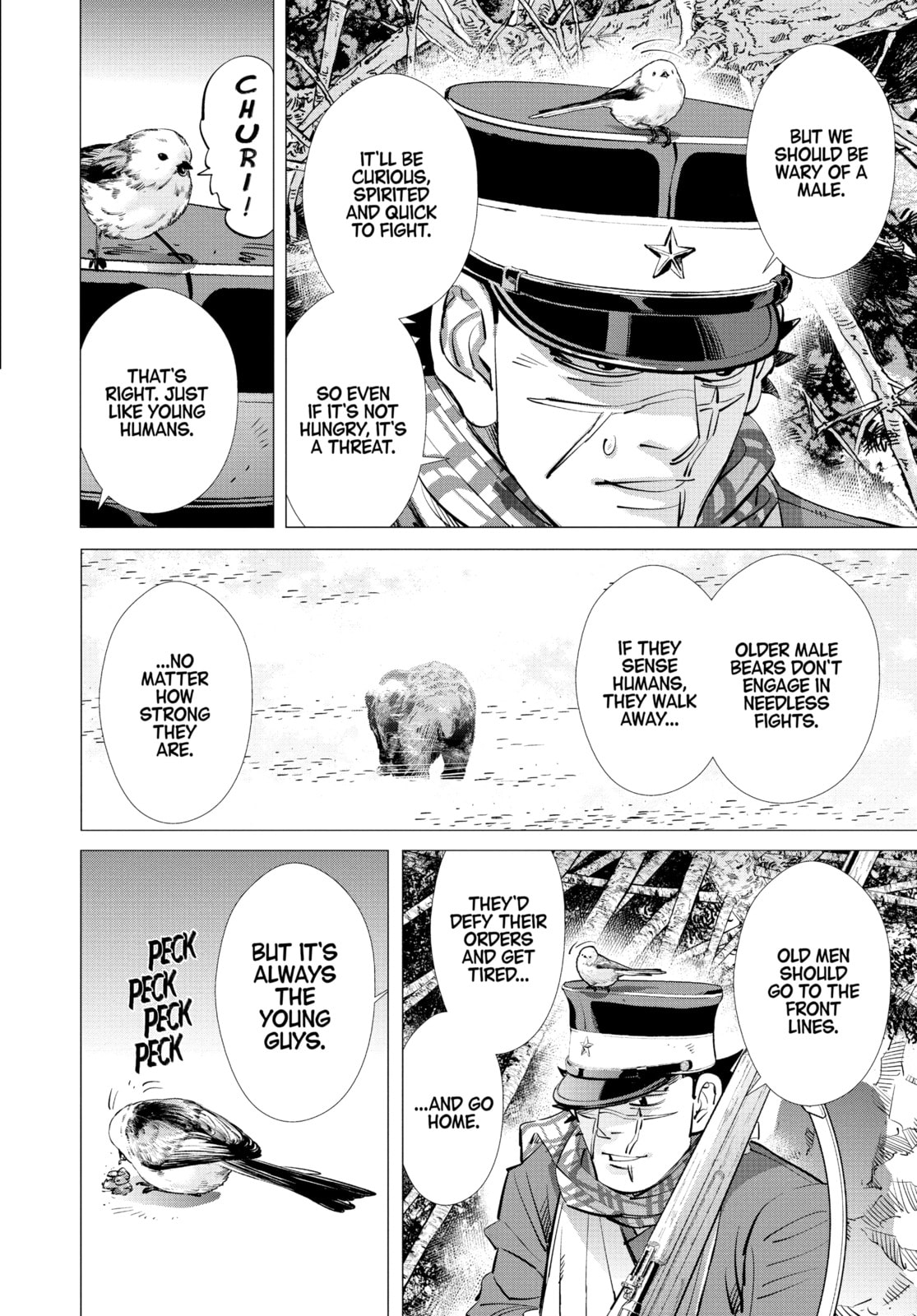 Golden Kamuy chapter 228, page 16