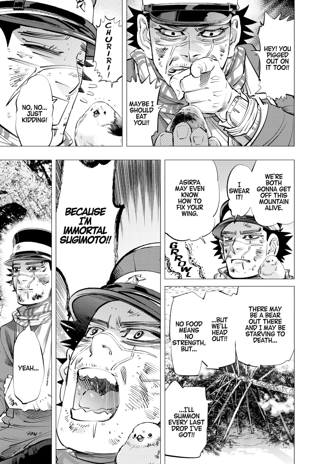 Golden Kamuy chapter 228, page 19