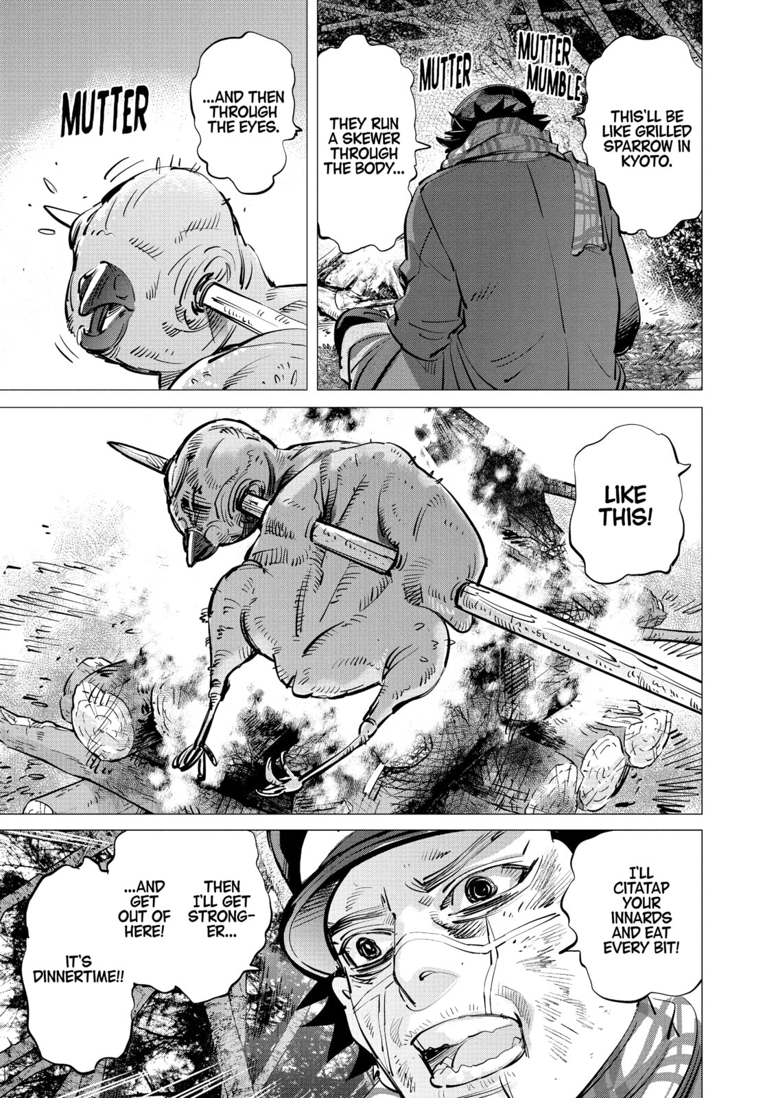 Golden Kamuy chapter 228, page 21