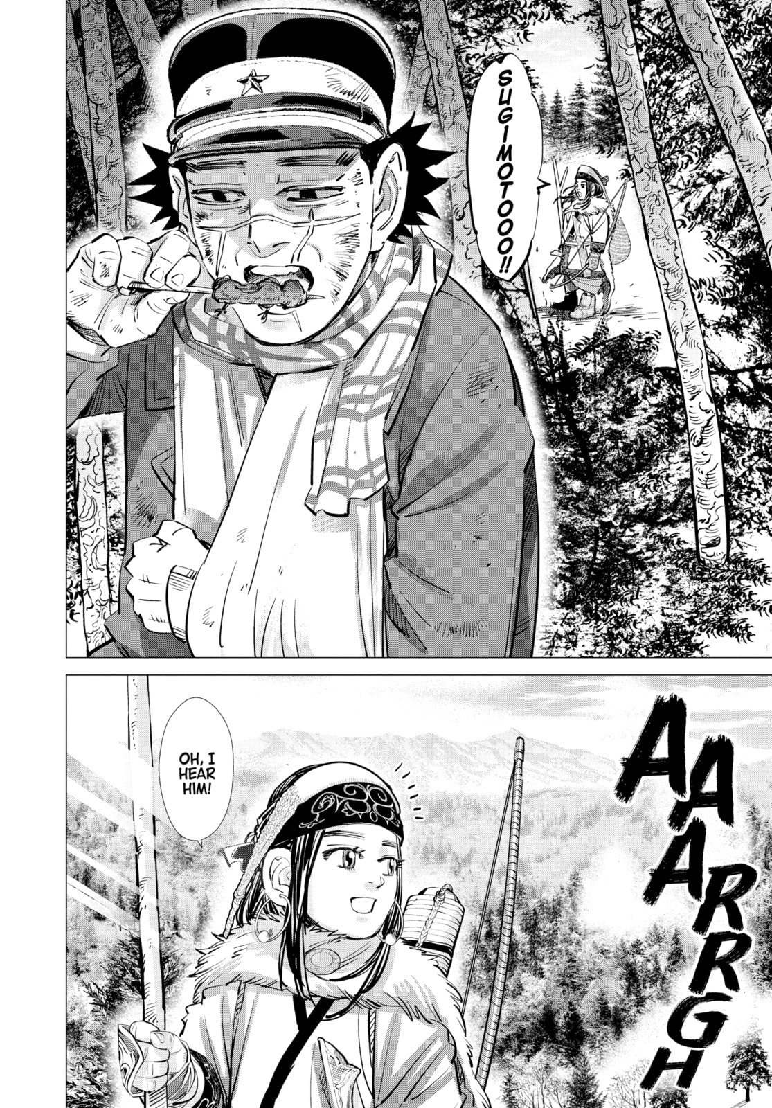 Golden Kamuy chapter 228, page 22