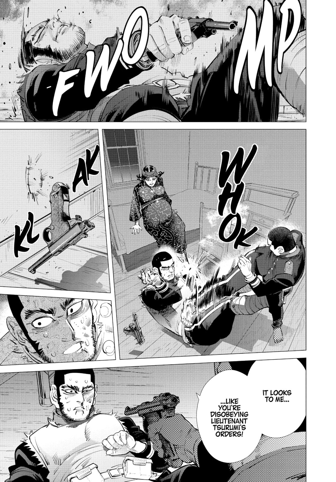 Golden Kamuy chapter 229, page 15