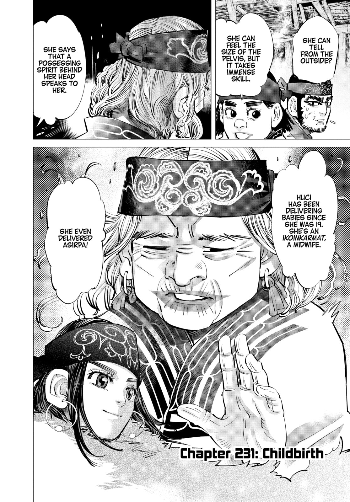 Golden Kamuy chapter 231, page 2