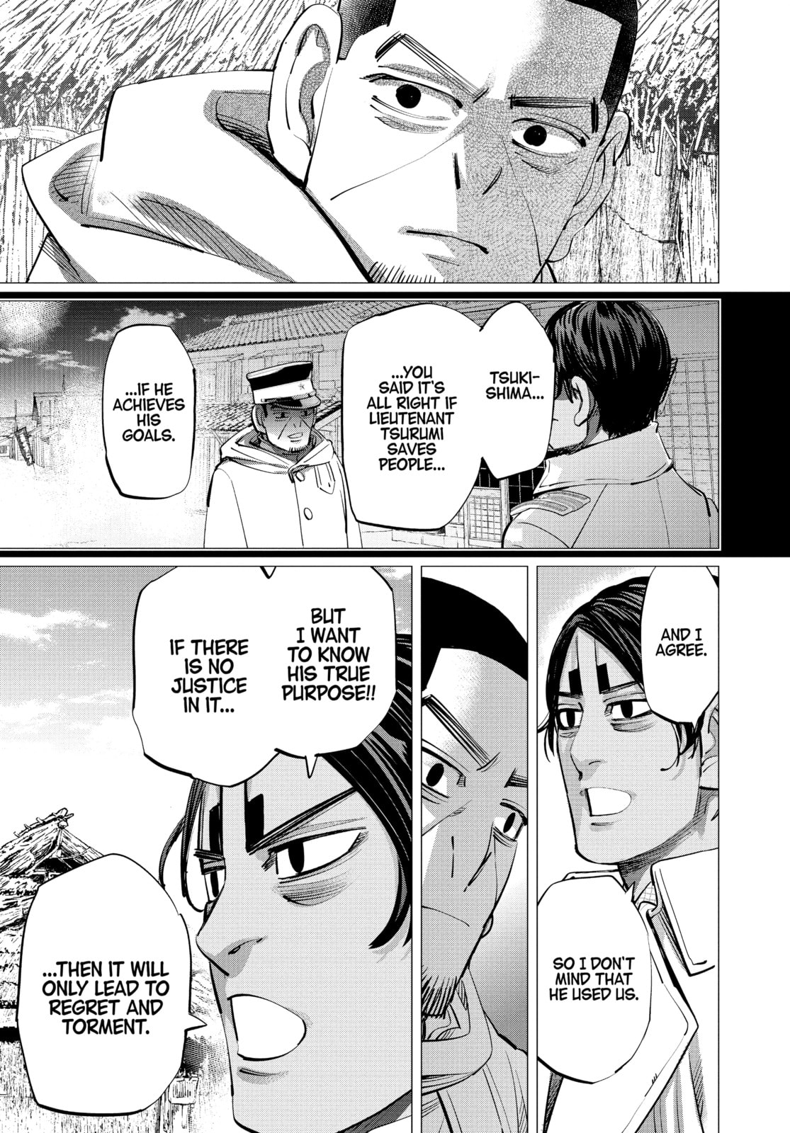 Golden Kamuy chapter 231, page 9