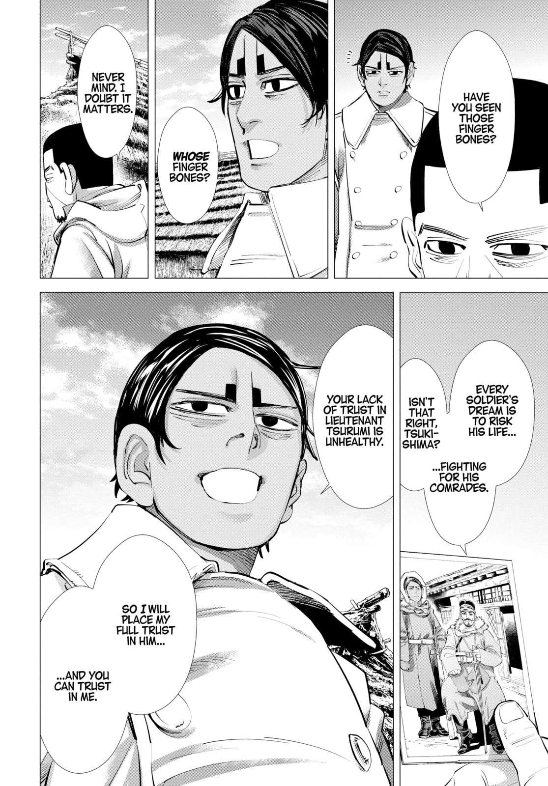 Golden Kamuy chapter 232, page 8