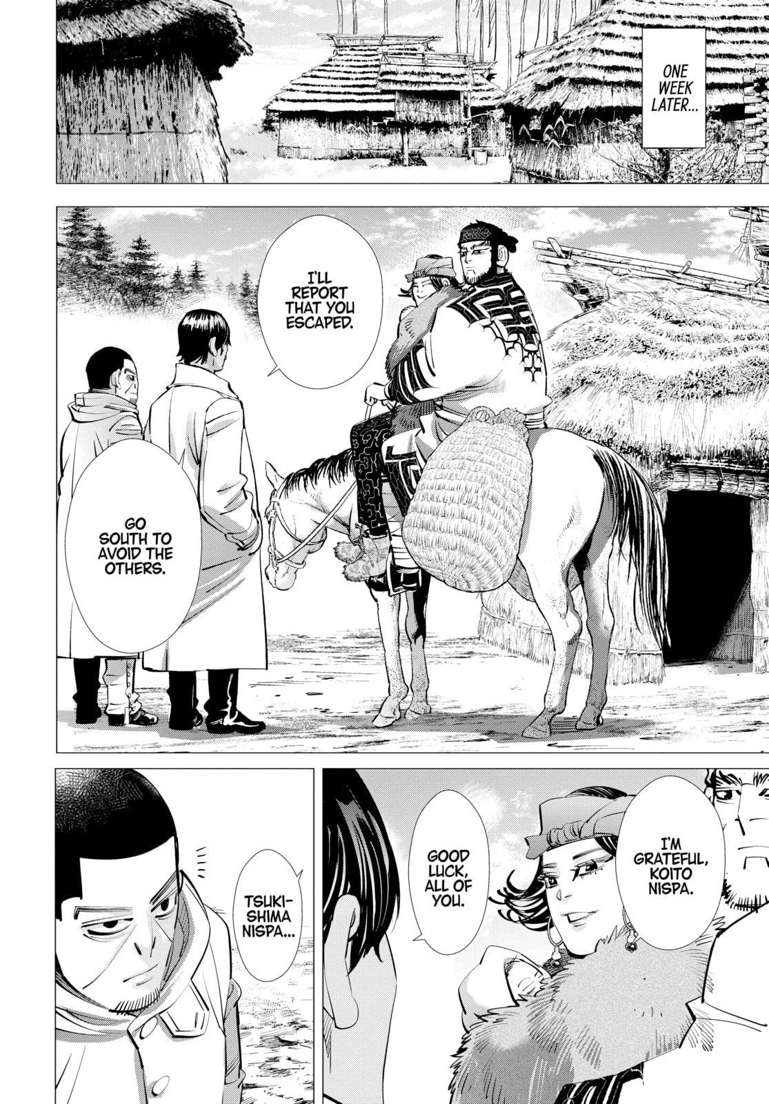 Golden Kamuy chapter 232, page 10