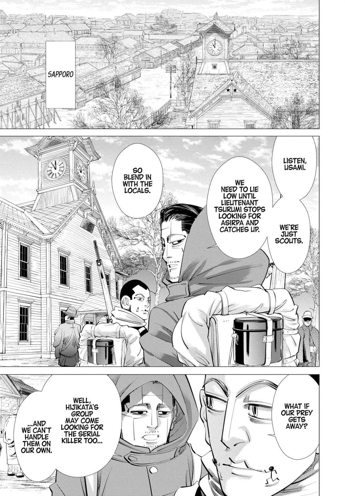 Golden Kamuy chapter 232, page 13