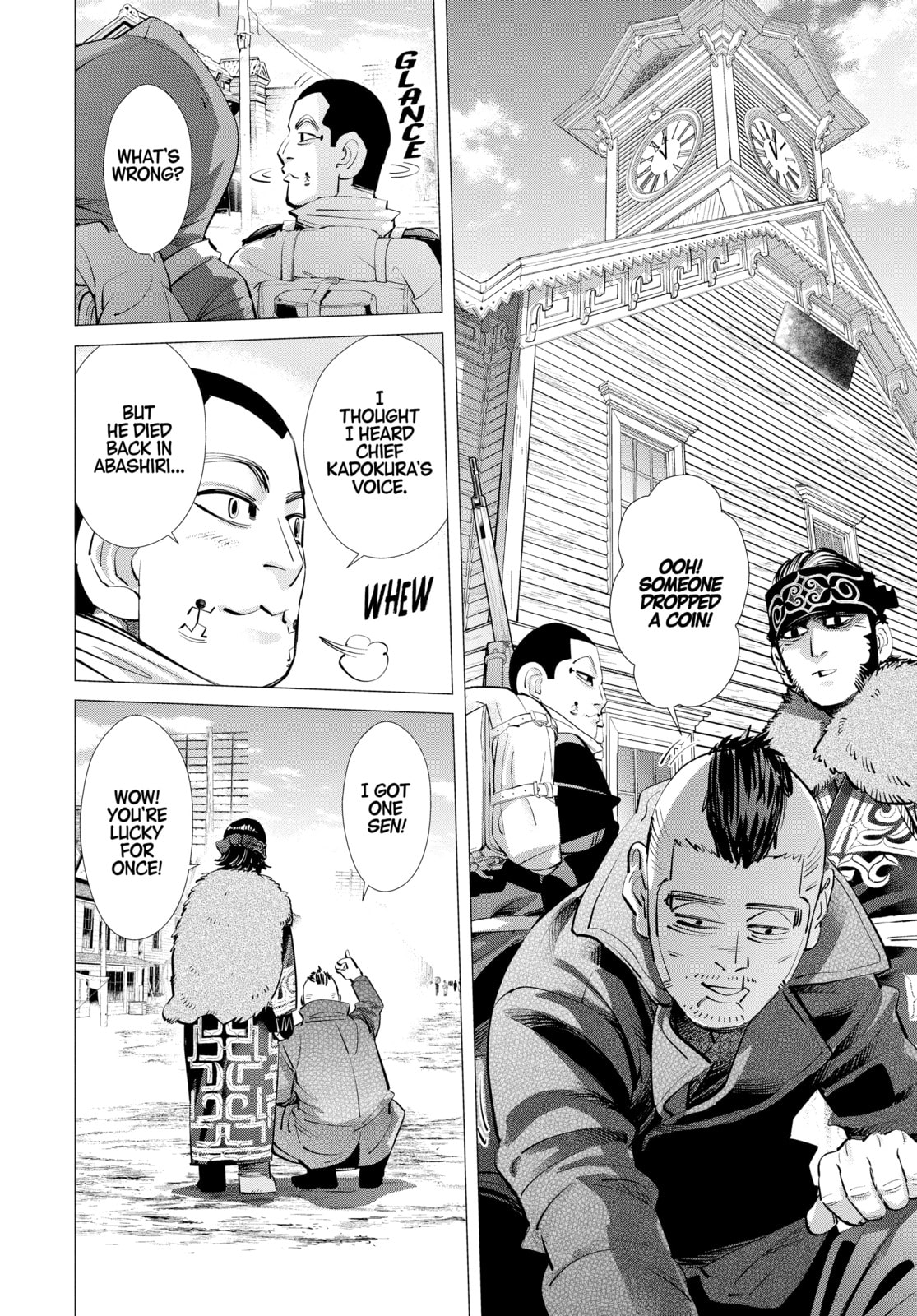 Golden Kamuy chapter 232, page 14