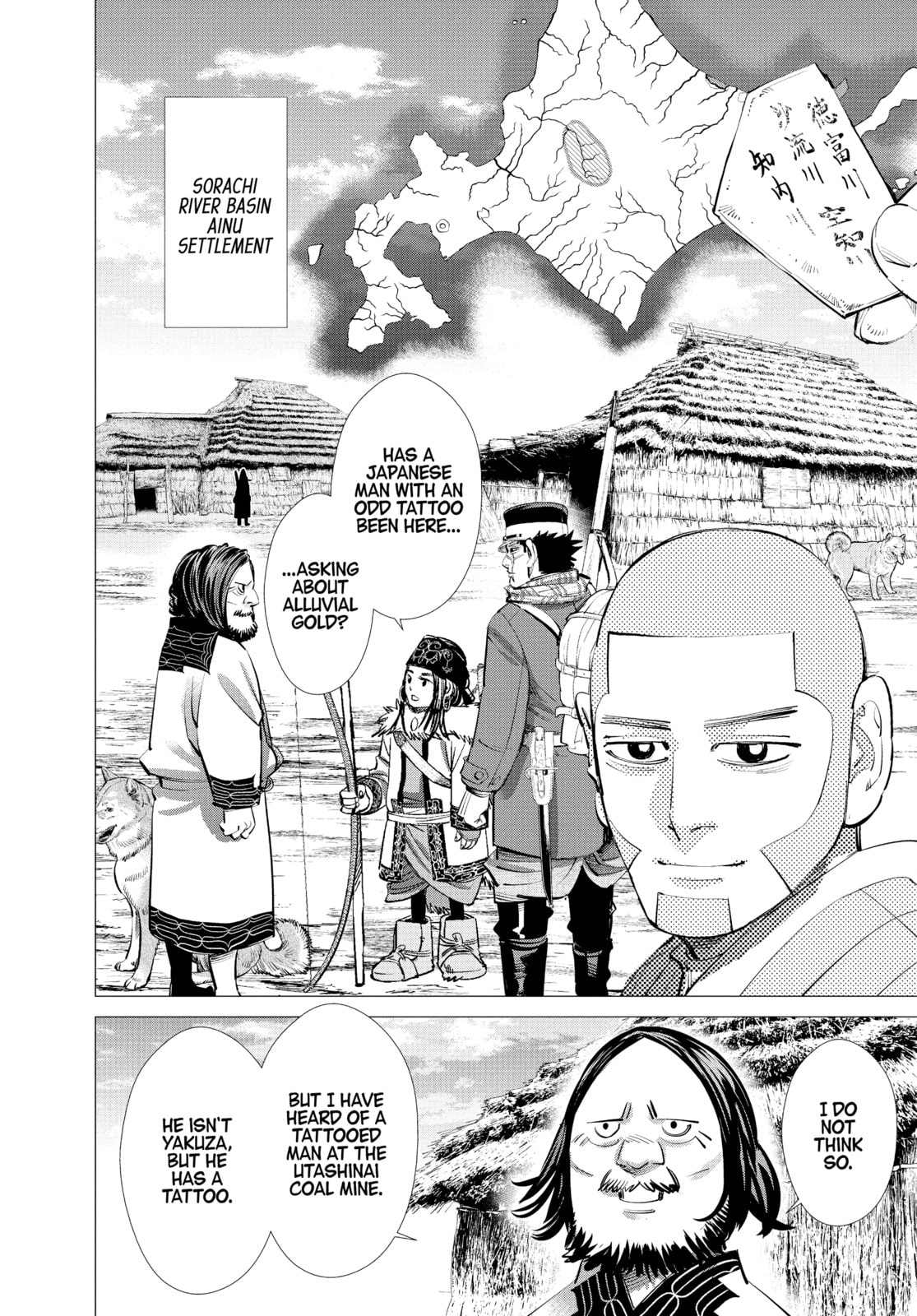 Golden Kamuy chapter 232, page 16