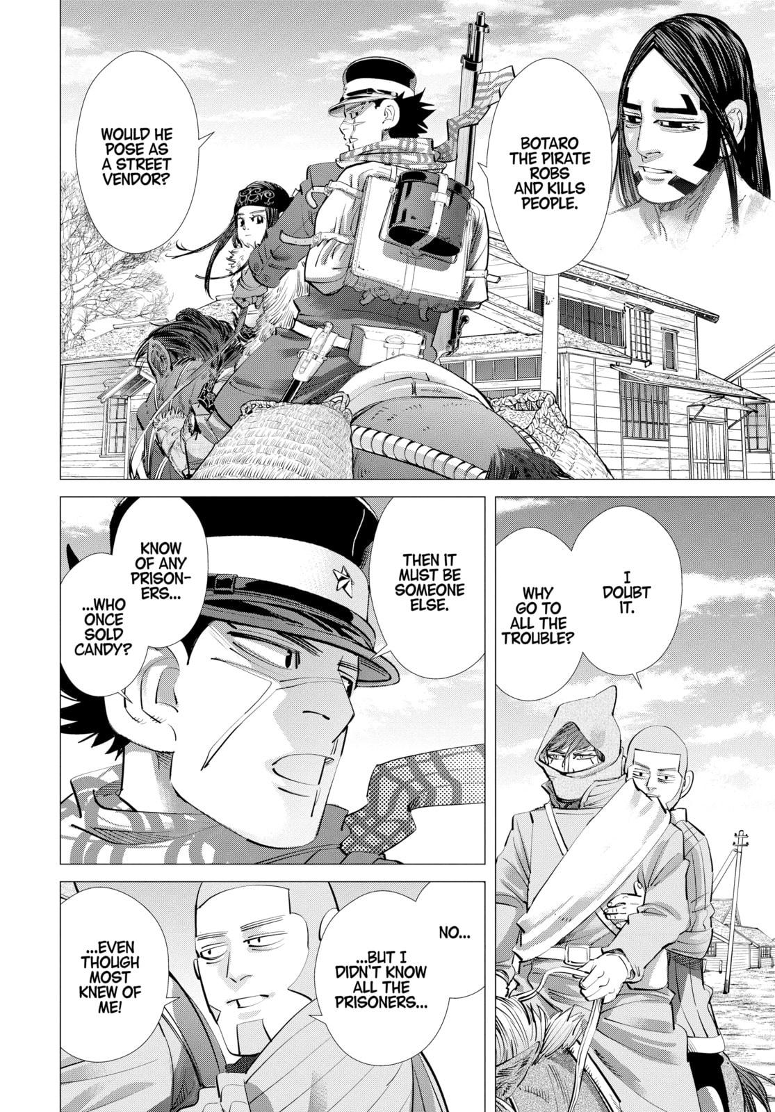 Golden Kamuy chapter 233, page 2