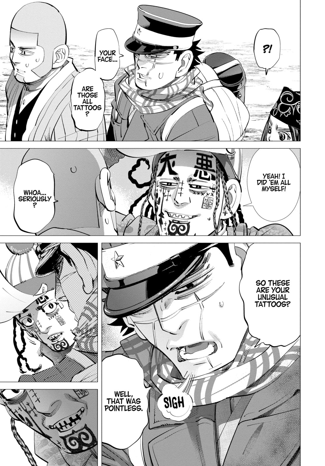 Golden Kamuy chapter 233, page 11