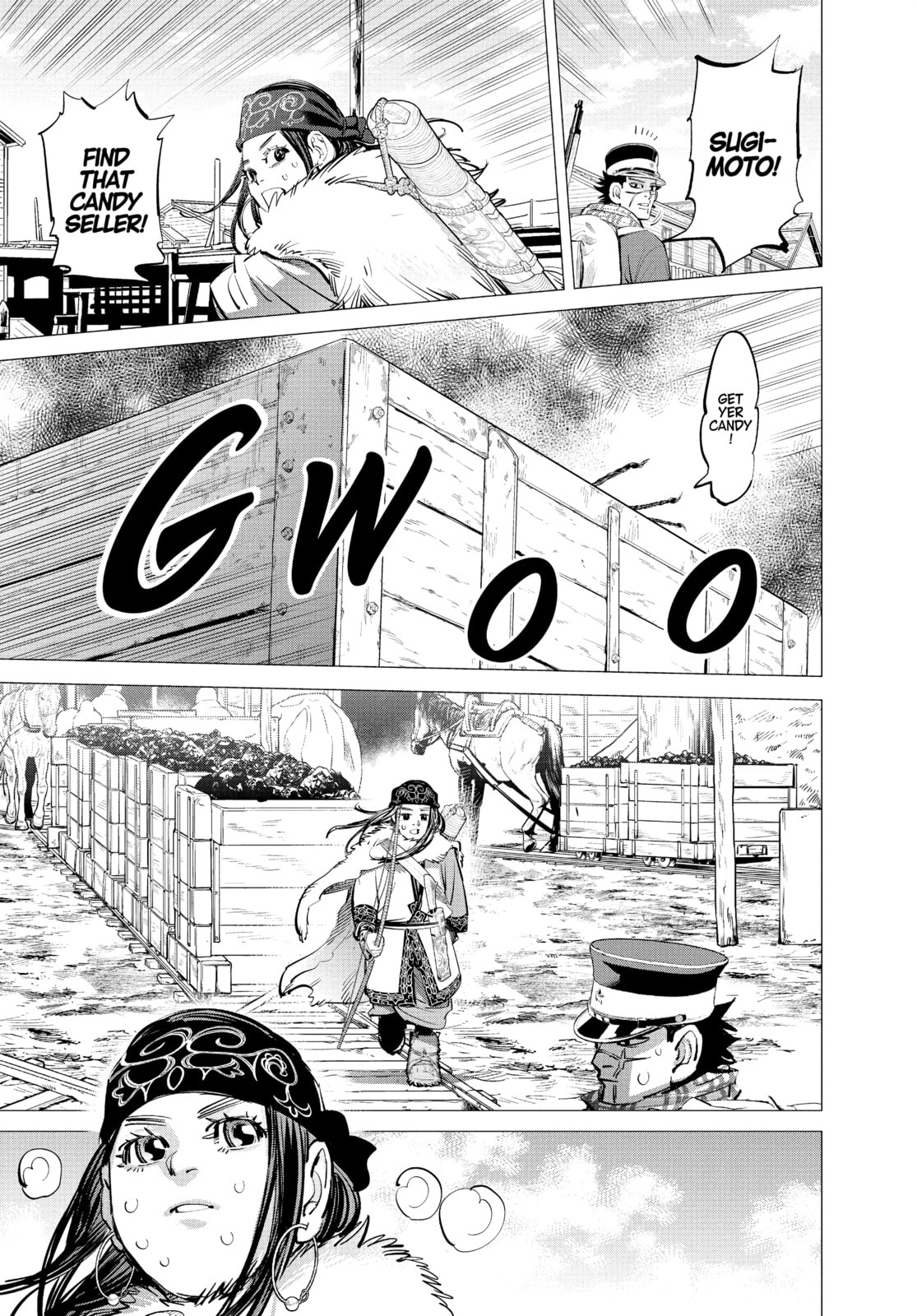 Golden Kamuy chapter 233, page 15