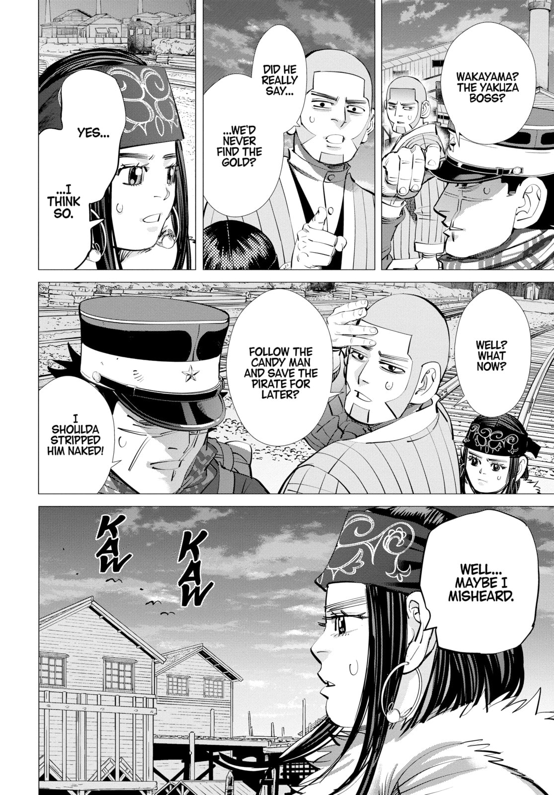 Golden Kamuy chapter 233, page 16
