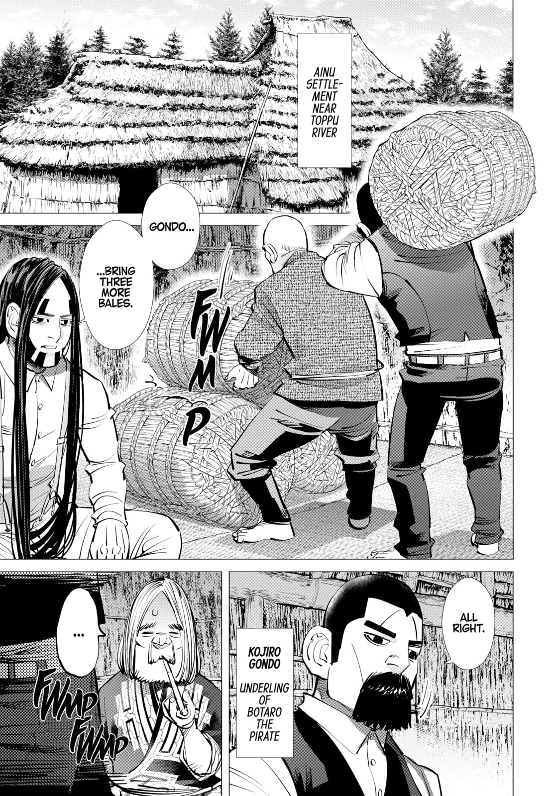 Golden Kamuy chapter 233, page 17