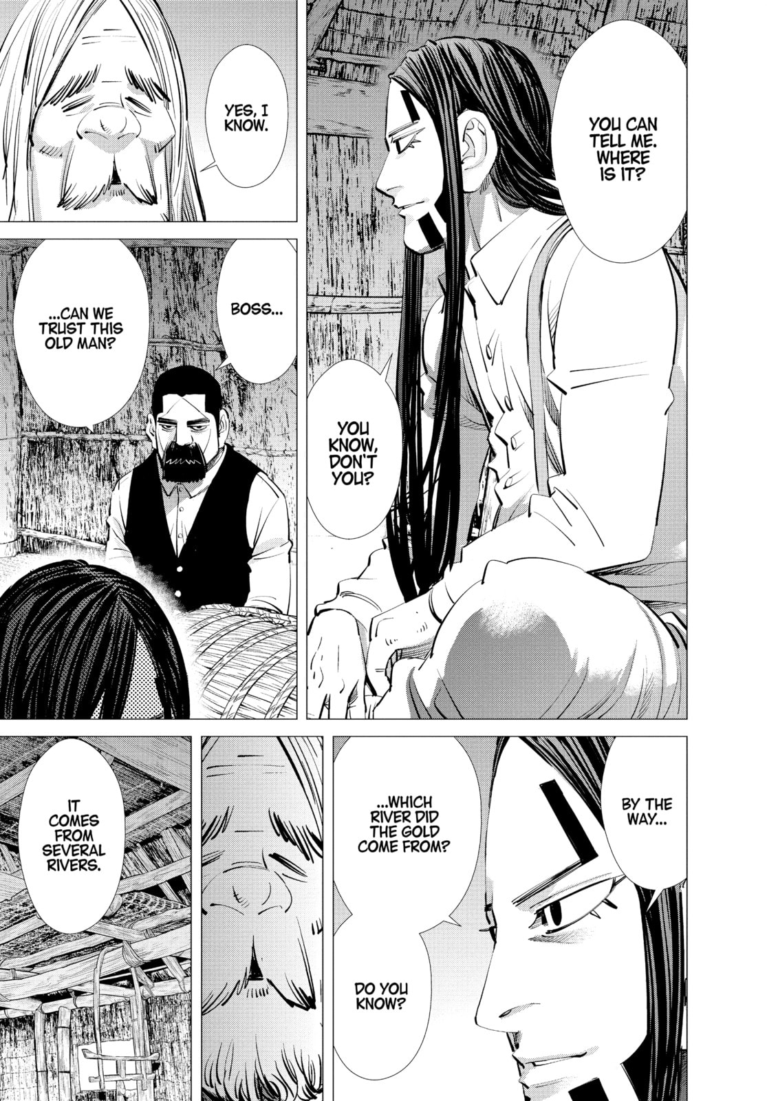 Golden Kamuy chapter 233, page 19