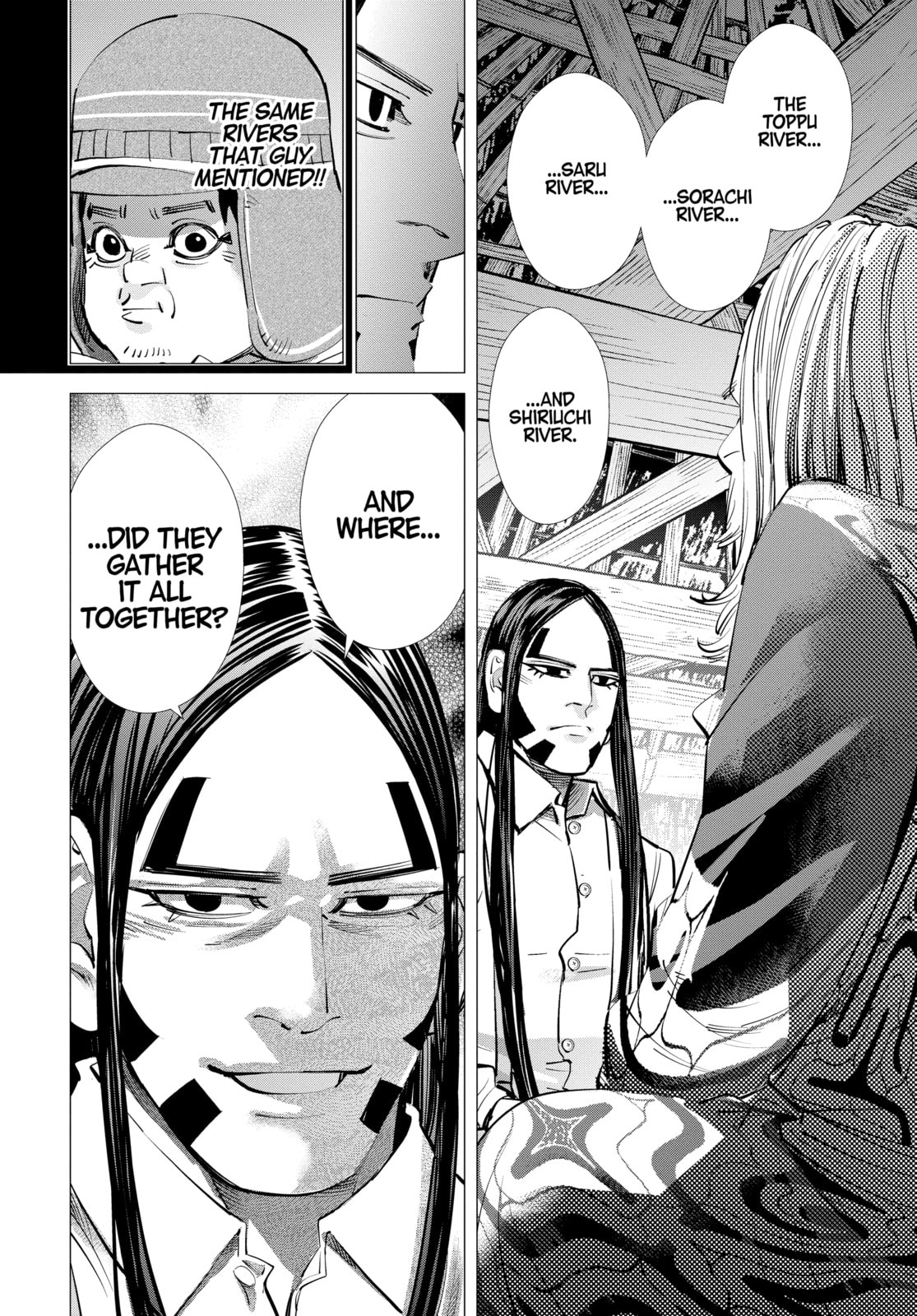 Golden Kamuy chapter 233, page 20
