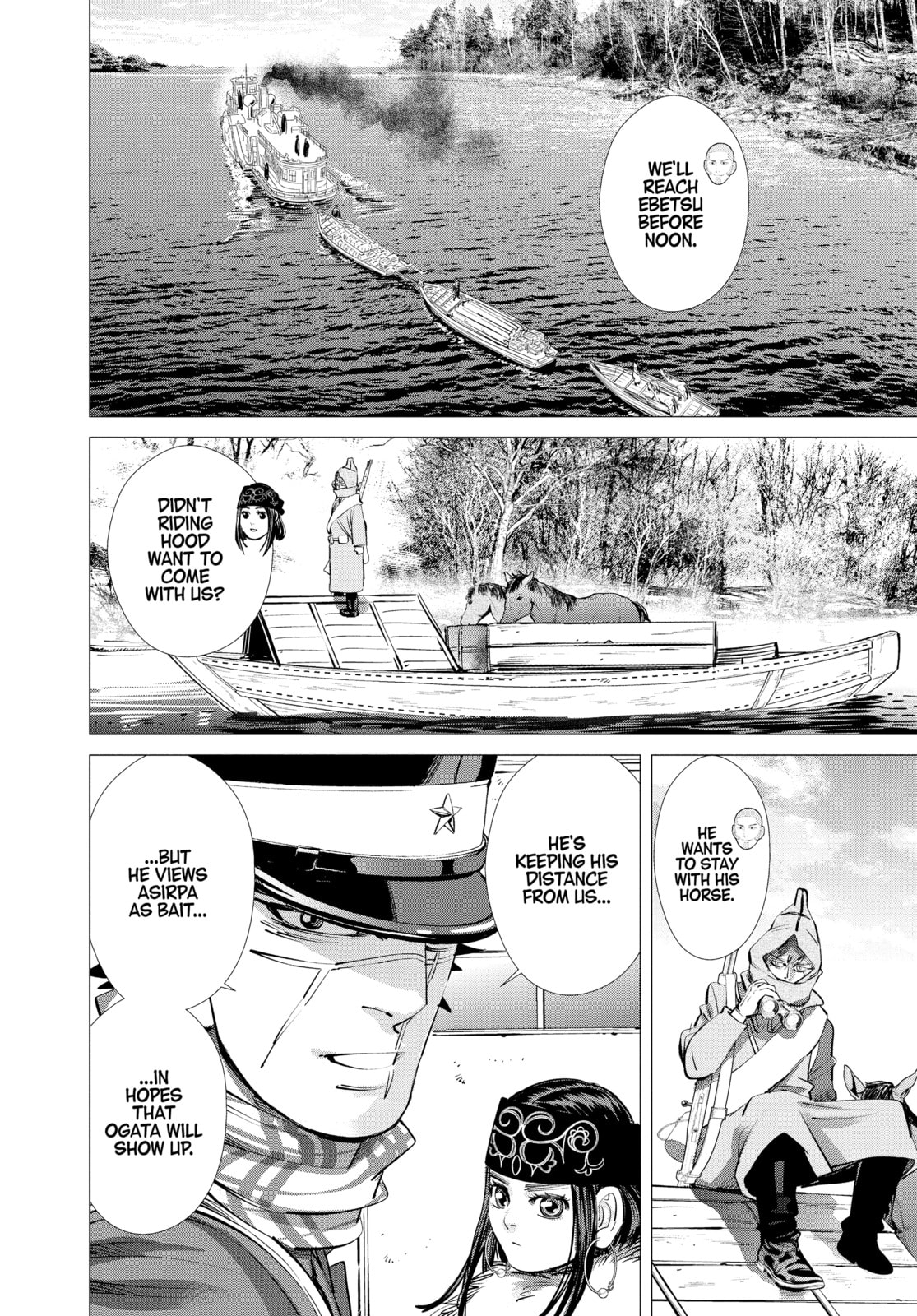 Golden Kamuy chapter 234, page 3