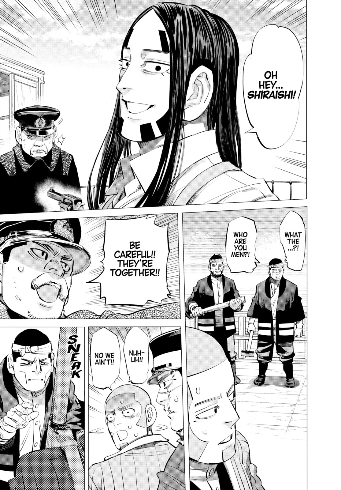Golden Kamuy chapter 234, page 14