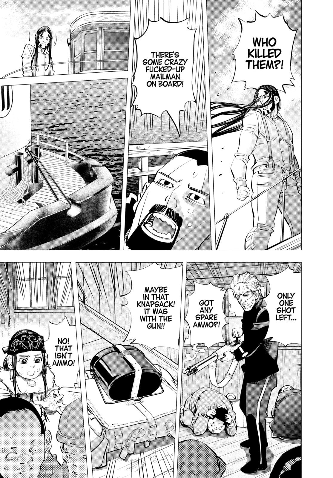 Golden Kamuy chapter 235, page 17
