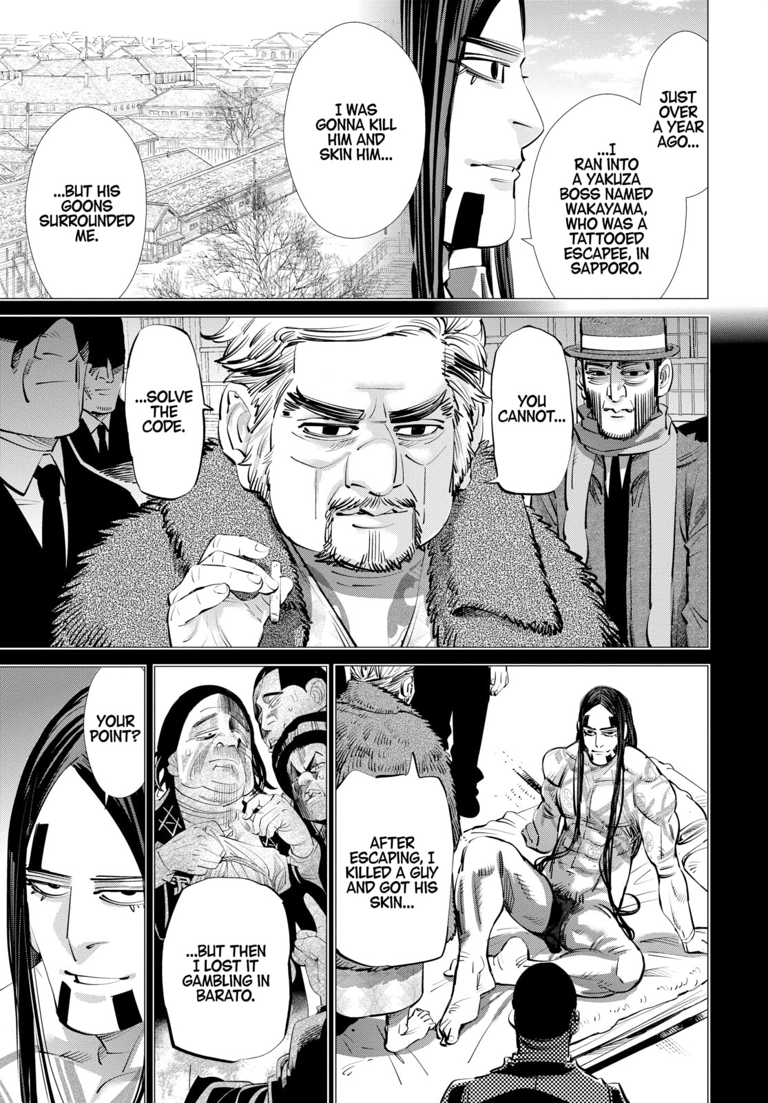 Golden Kamuy chapter 236, page 7
