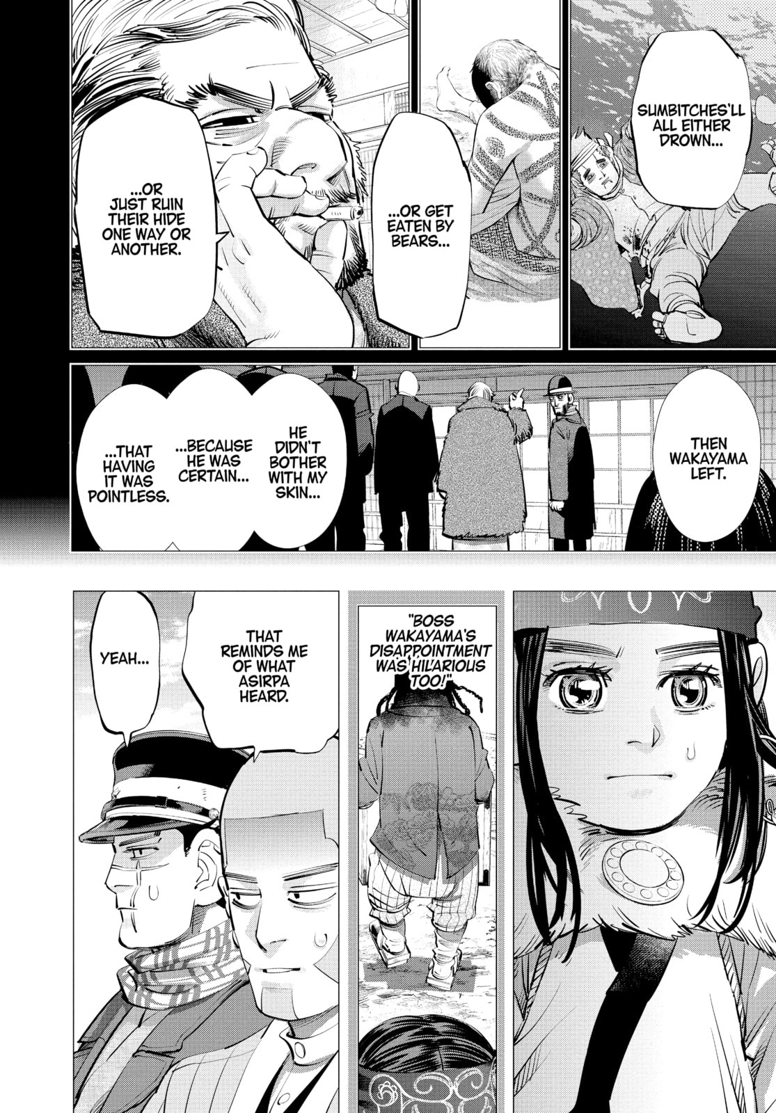Golden Kamuy chapter 236, page 8