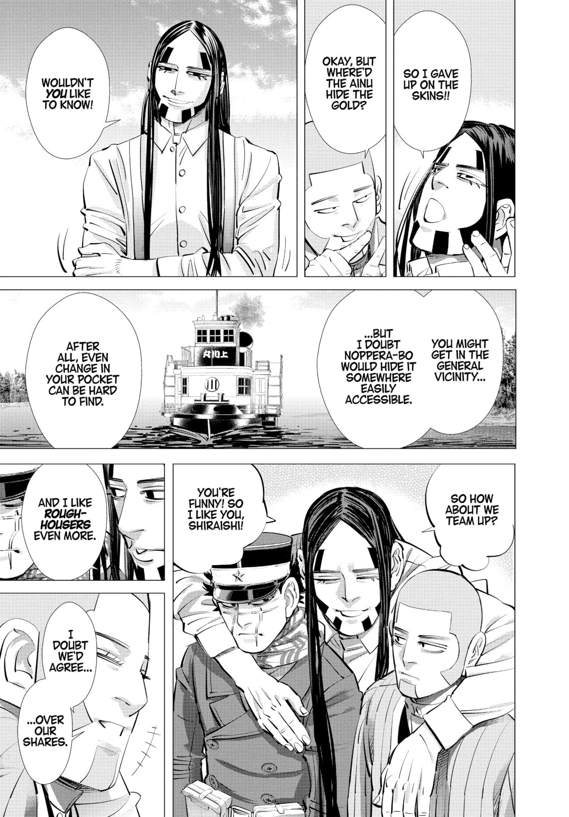 Golden Kamuy chapter 236, page 9