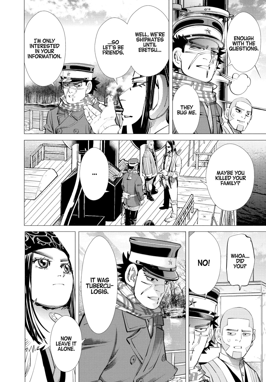 Golden Kamuy chapter 236, page 12