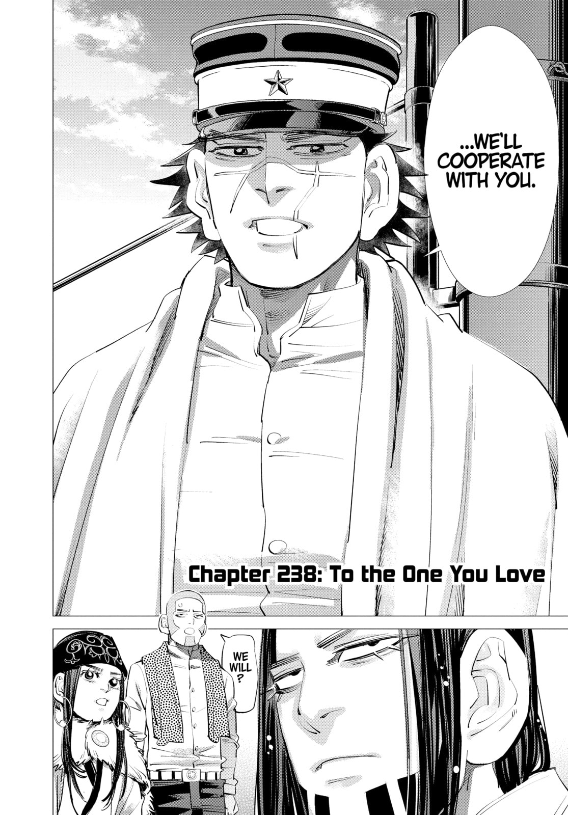 Golden Kamuy chapter 238, page 2
