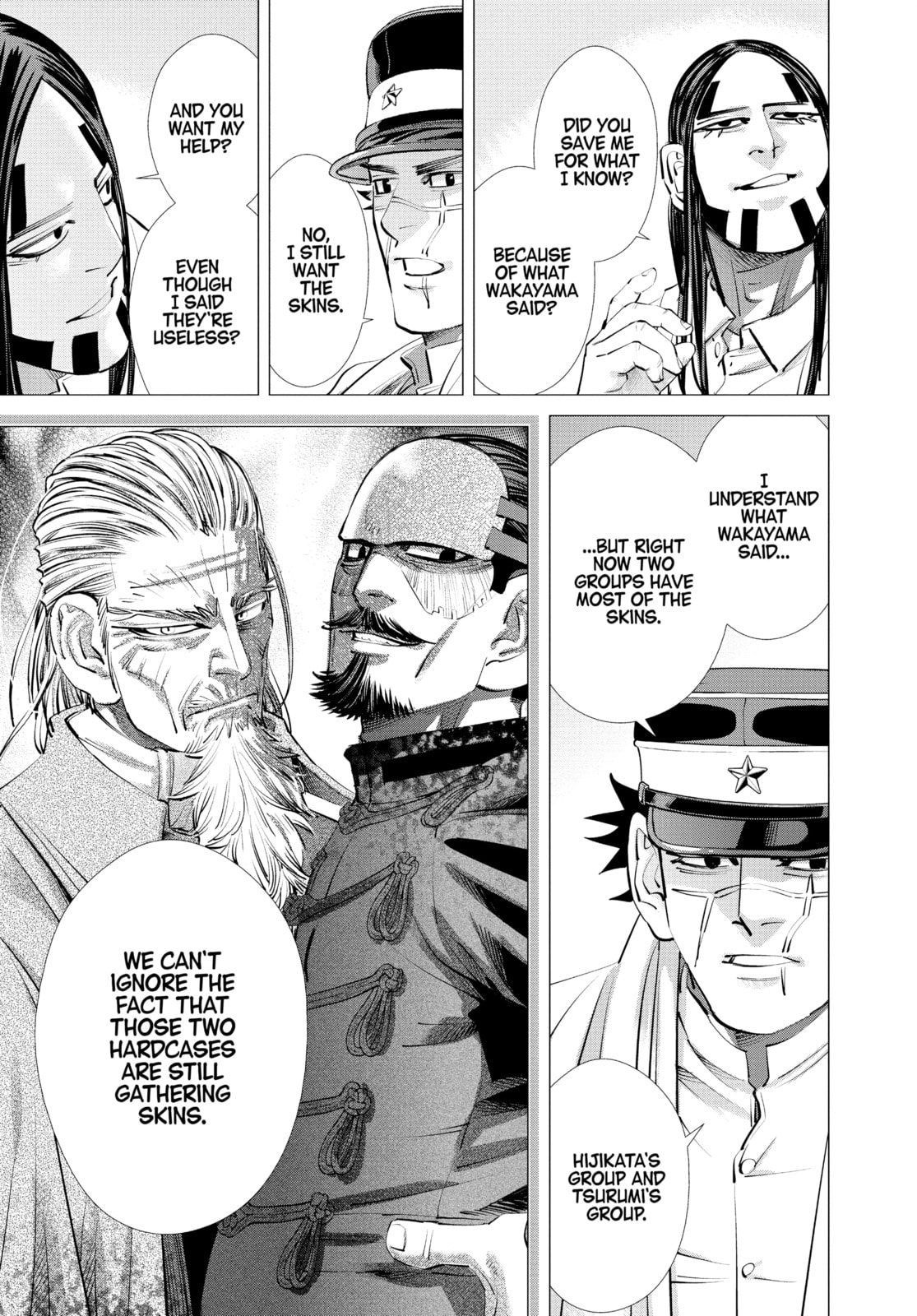 Golden Kamuy chapter 238, page 3