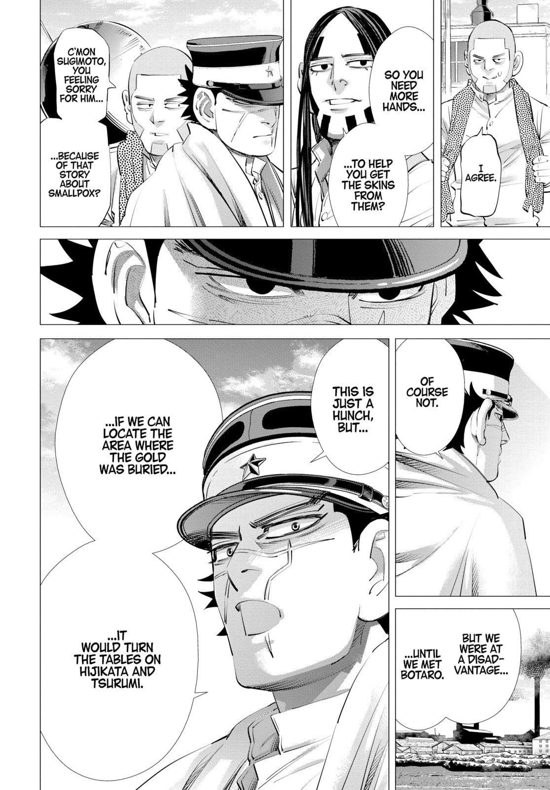 Golden Kamuy chapter 238, page 4