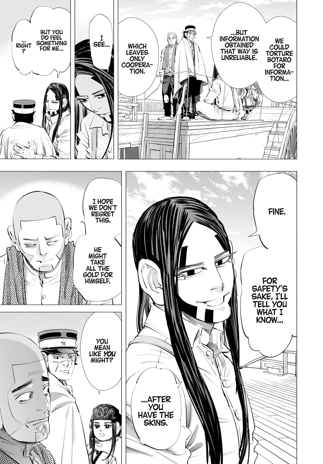 Golden Kamuy chapter 238, page 5