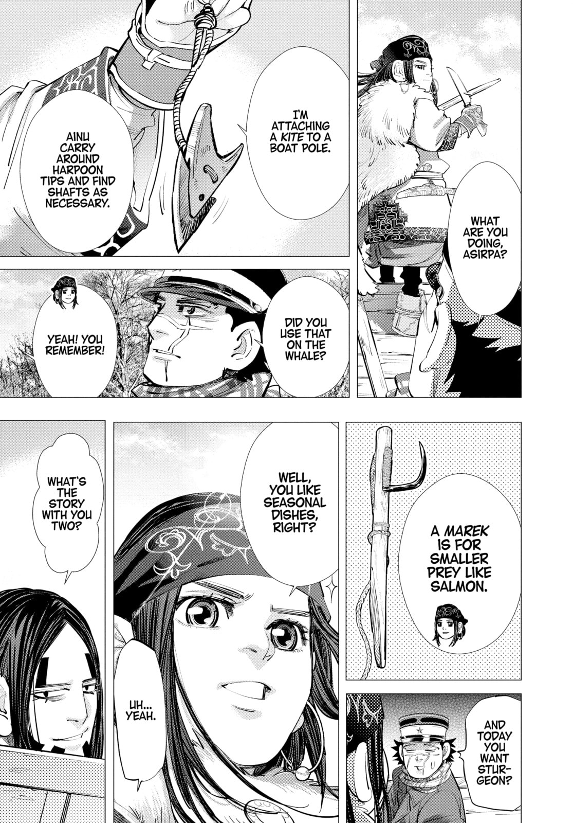 Golden Kamuy chapter 238, page 7