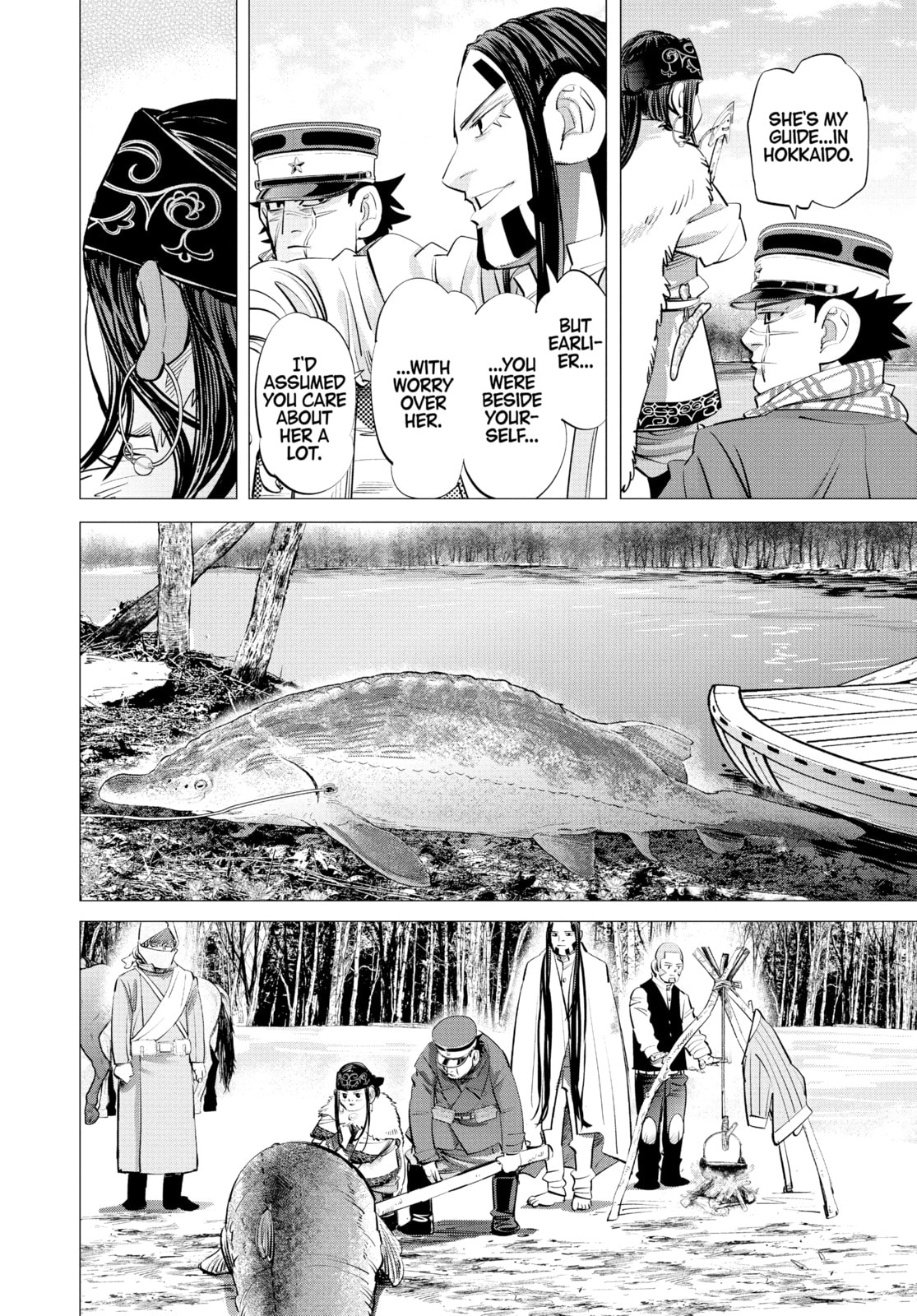 Golden Kamuy chapter 238, page 8