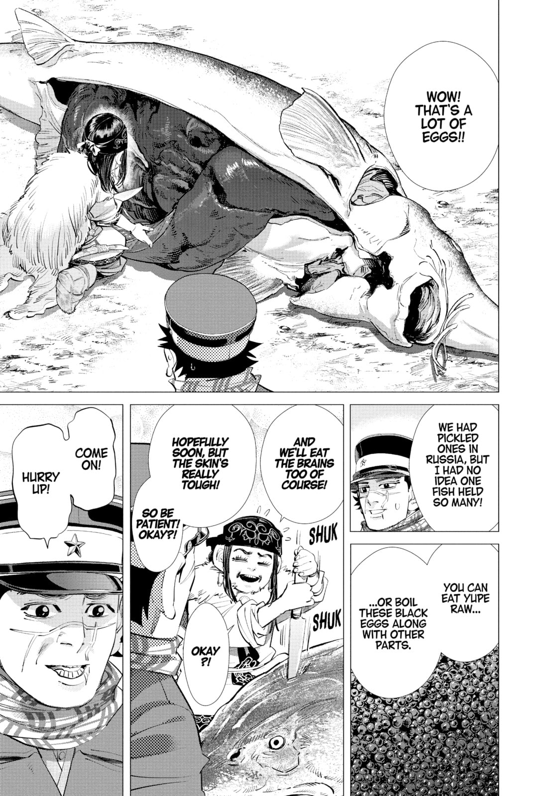 Golden Kamuy chapter 238, page 9