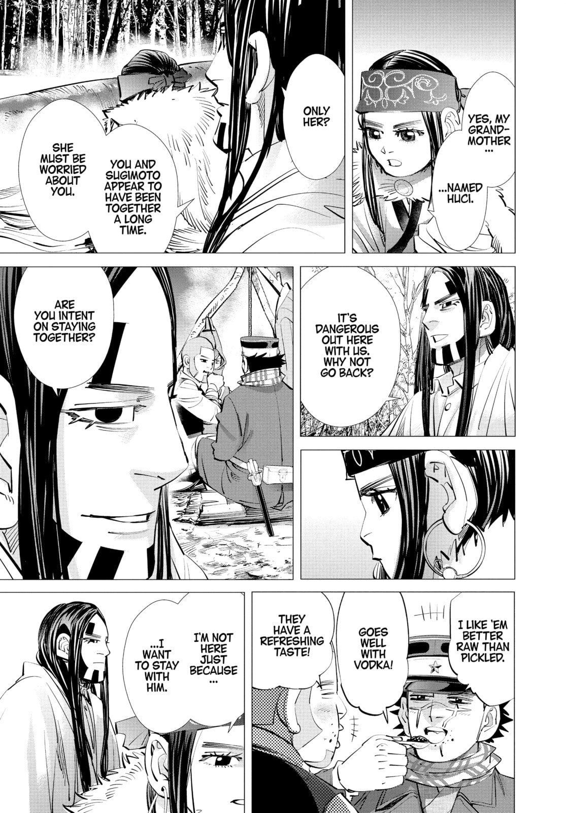 Golden Kamuy chapter 238, page 11