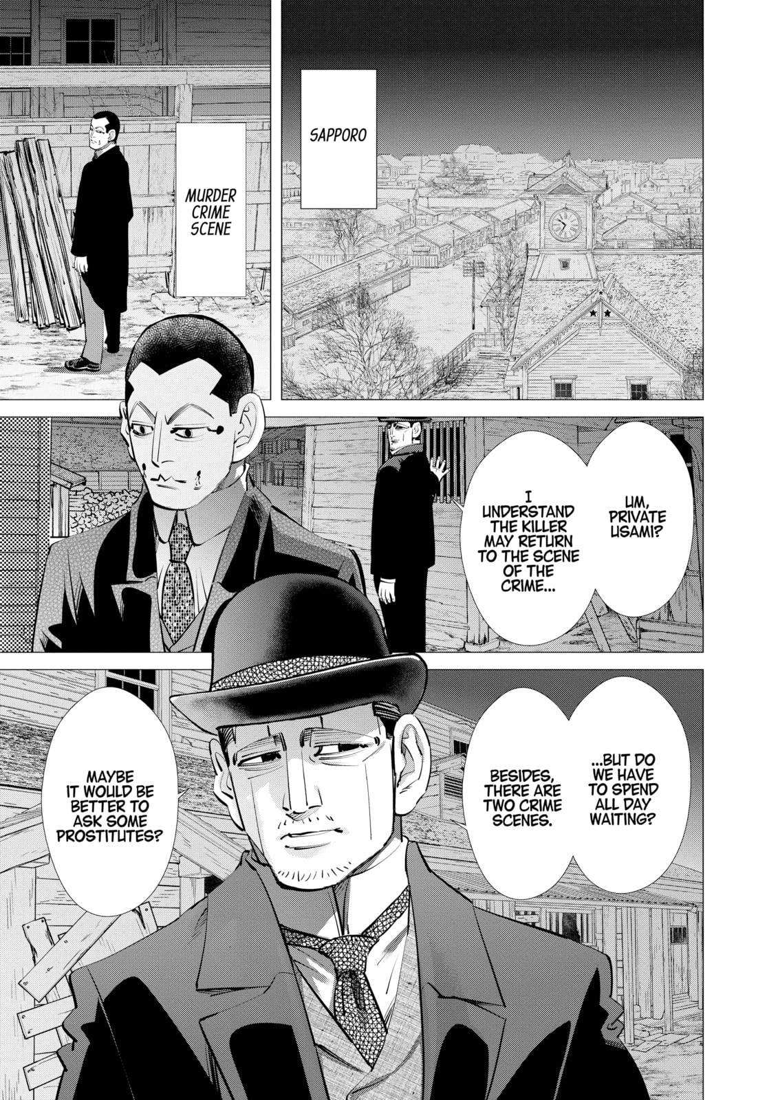 Golden Kamuy chapter 238, page 15