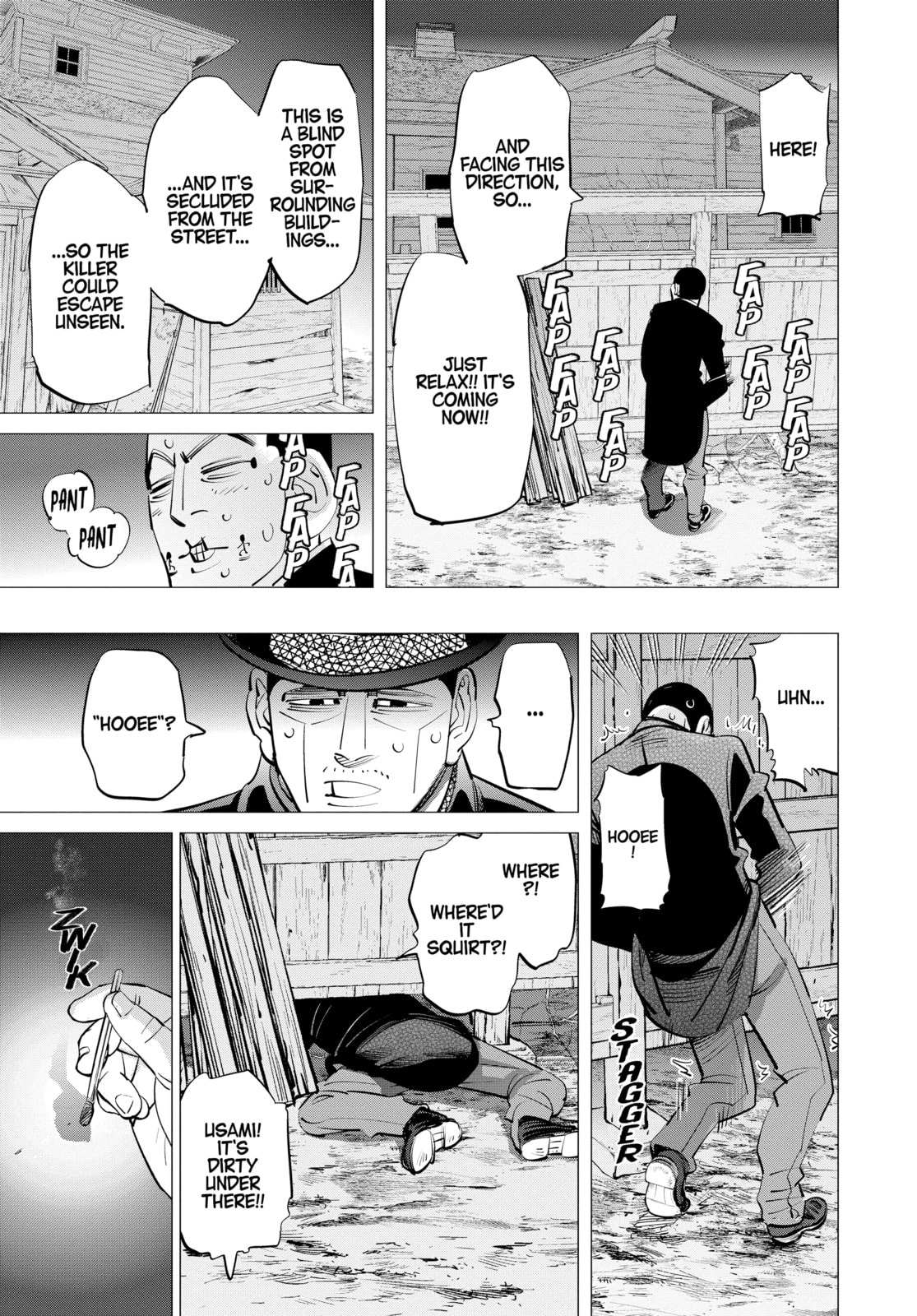Golden Kamuy chapter 238, page 17