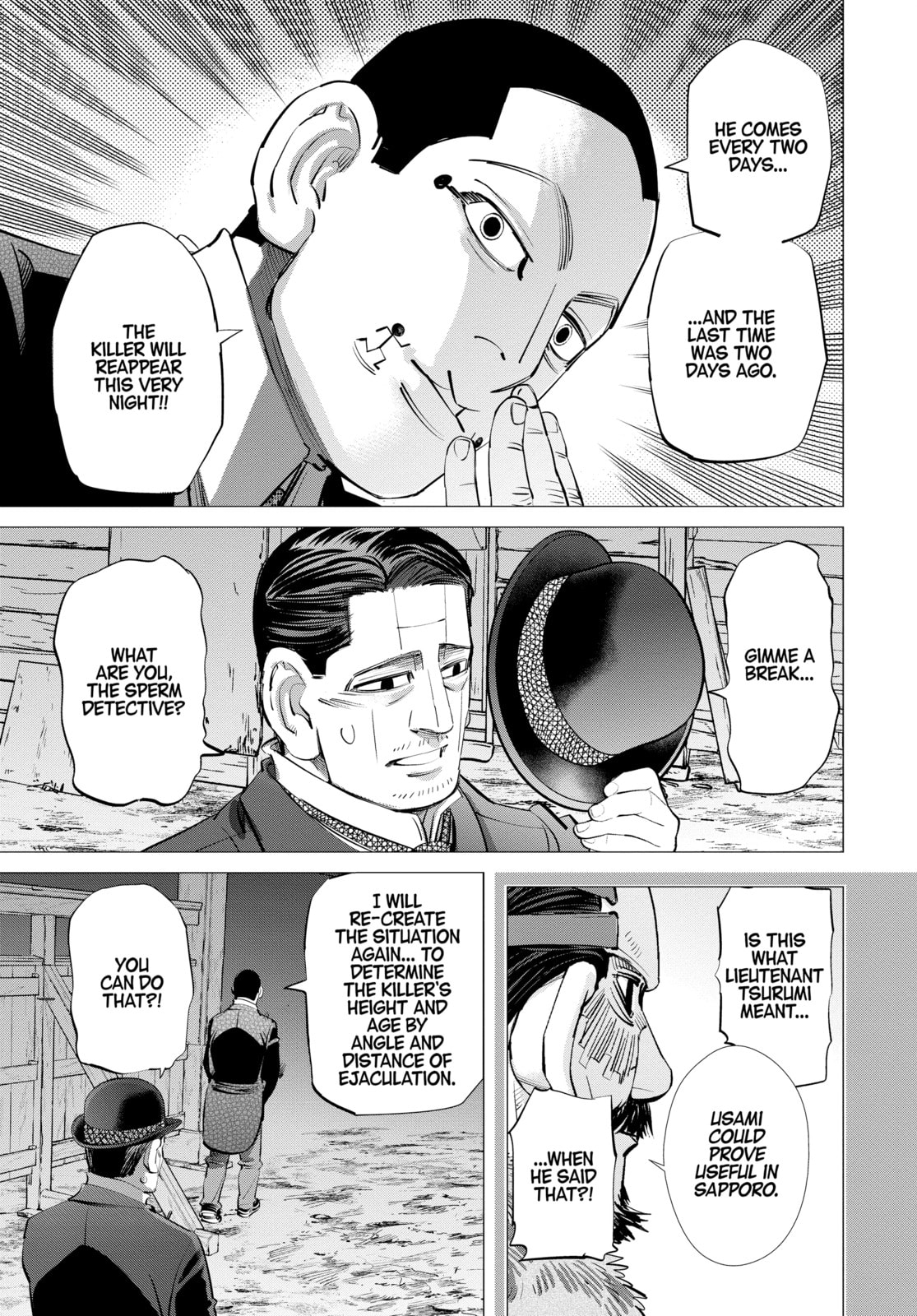 Golden Kamuy chapter 238, page 19