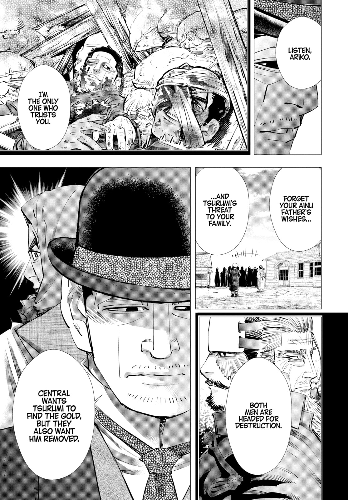 Golden Kamuy chapter 240, page 3