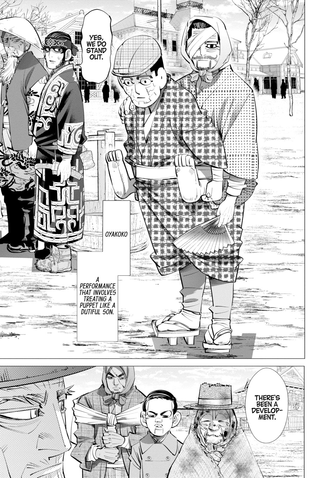 Golden Kamuy chapter 240, page 9