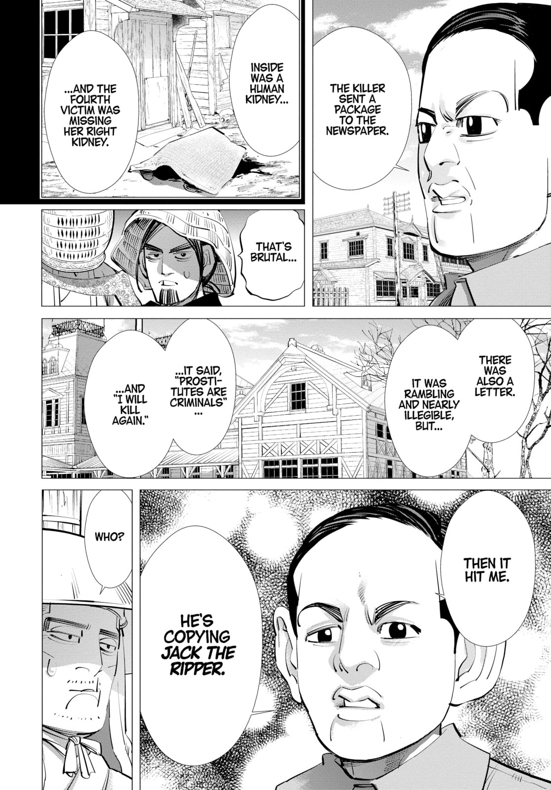 Golden Kamuy chapter 240, page 10