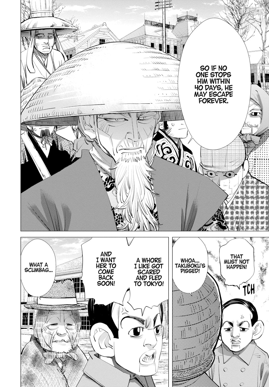 Golden Kamuy chapter 240, page 14