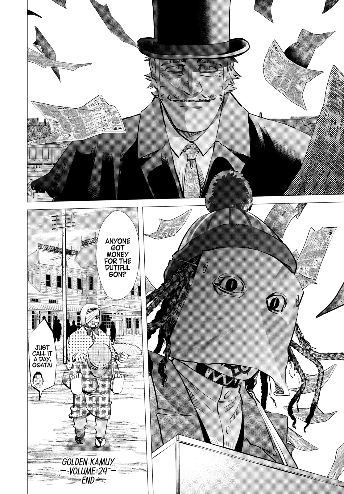 Golden Kamuy chapter 240, page 19