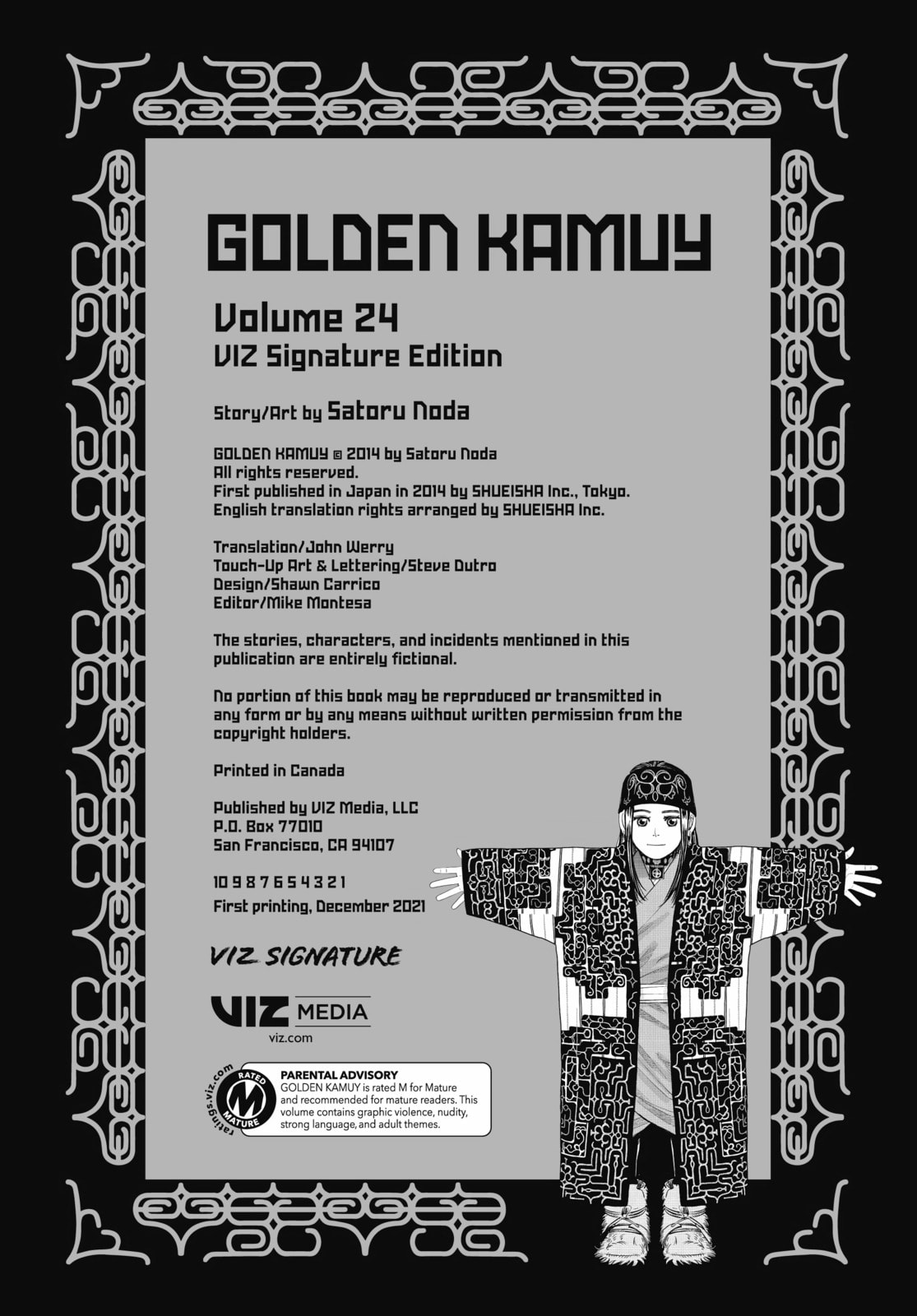 Golden Kamuy chapter 240, page 22