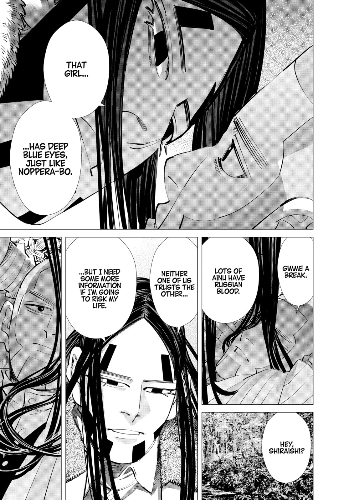 Golden Kamuy chapter 241, page 7