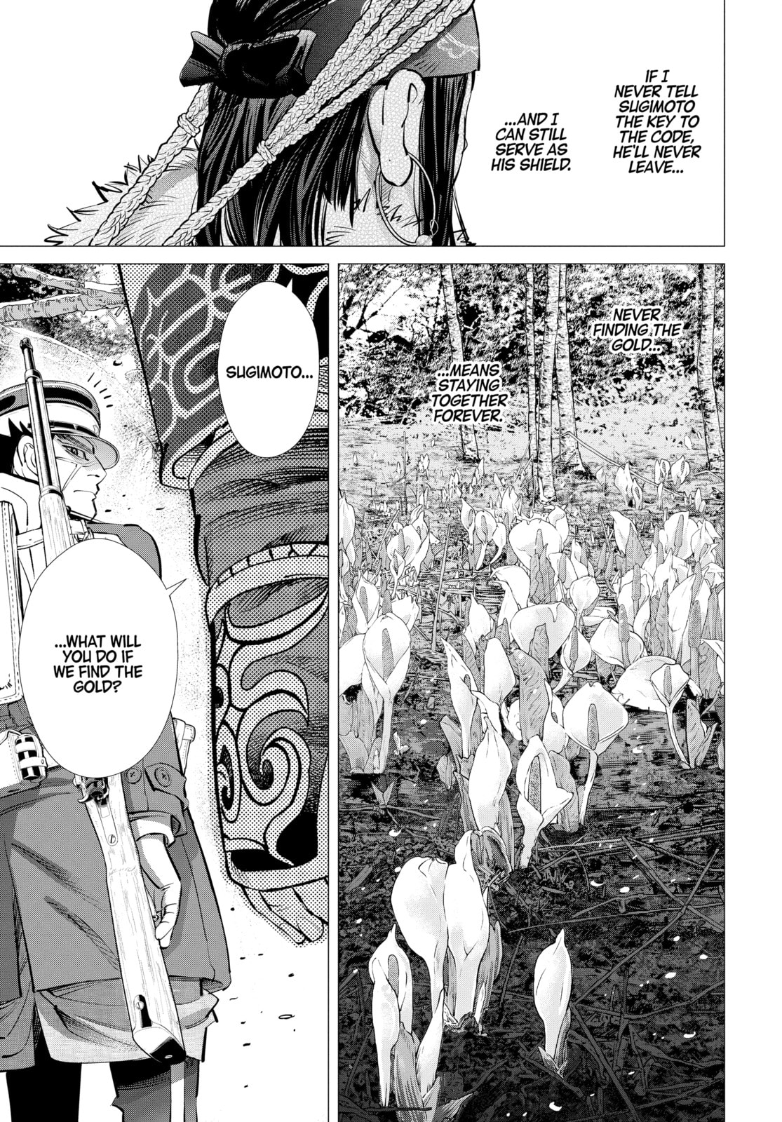 Golden Kamuy chapter 241, page 17