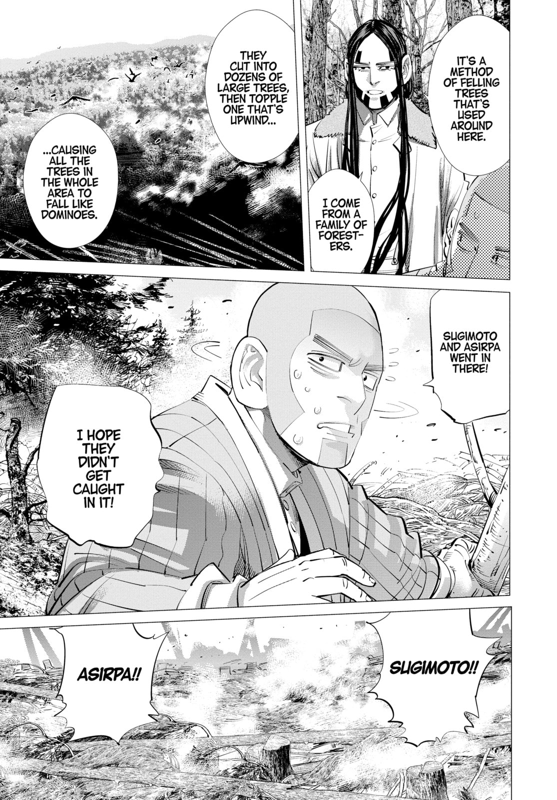 Golden Kamuy chapter 242, page 3