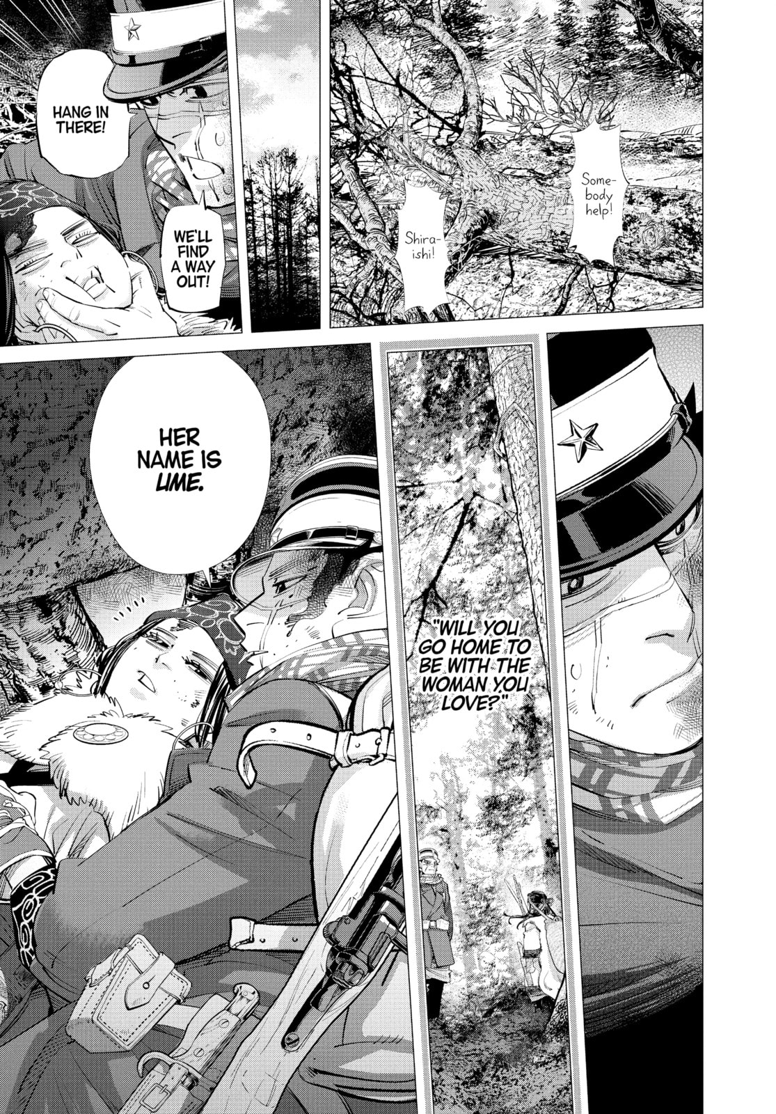 Golden Kamuy chapter 242, page 5