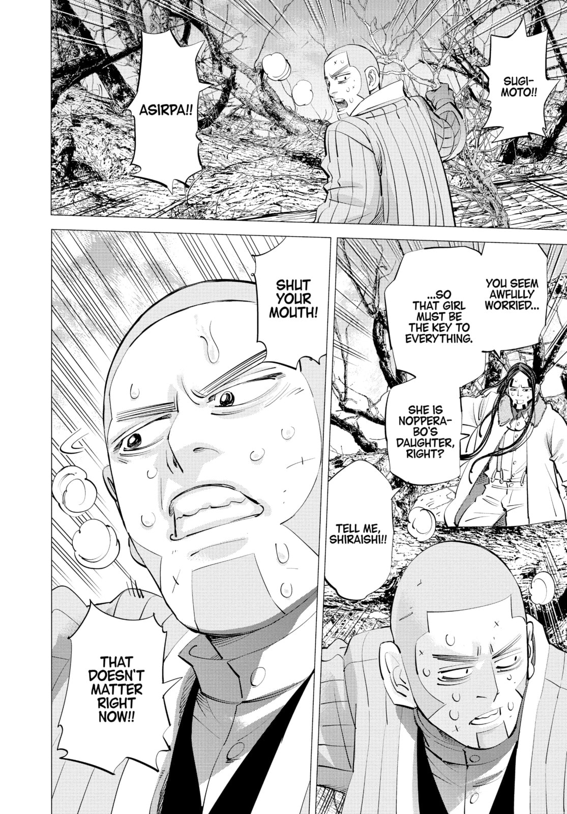 Golden Kamuy chapter 242, page 10